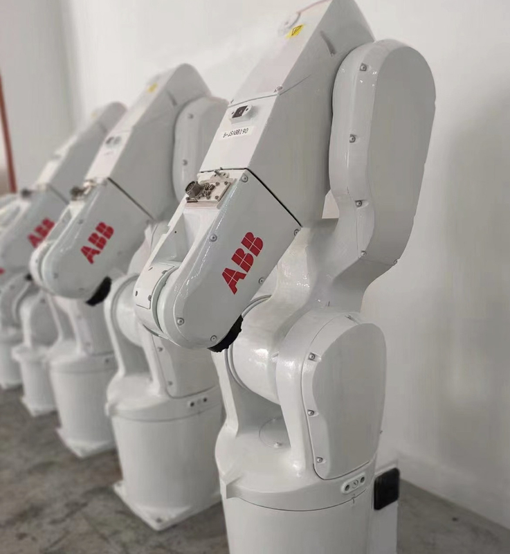 ABB IRB1200-5/0.9 ইন্ডাস্ট্রিয়াল রোবট আর্ম 6 এক্সিস ভিশনের সাথে কাজ করে রোবট সমাবেশে ভাল