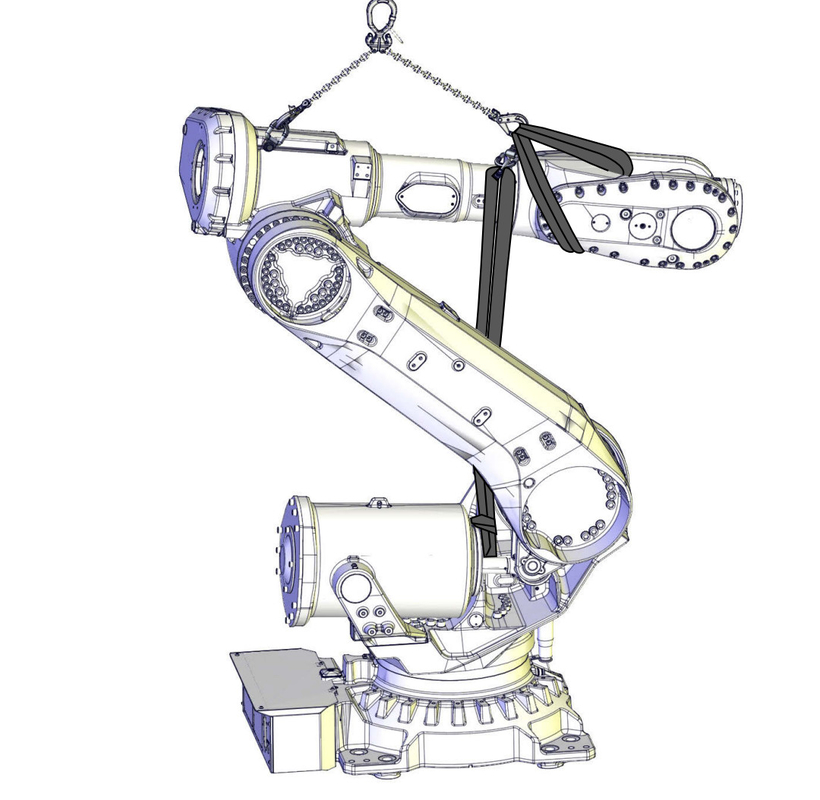 ABB IRB 6700 Small Robot Arm Payload 300kg Grasping Heavy Objects 2.7m স্প্যান