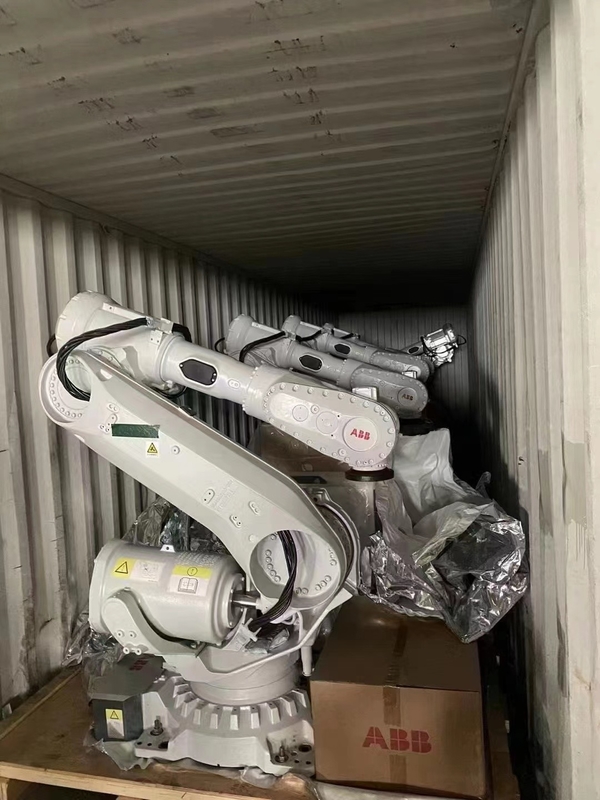 ABB IRB 6700 ইন্ডাস্ট্রিয়াল রোবোটিক আর্ম প্রোগ্রামিং ব্যাটারি প্যাক লাইনের বিতরণ প্রক্রিয়া 3m