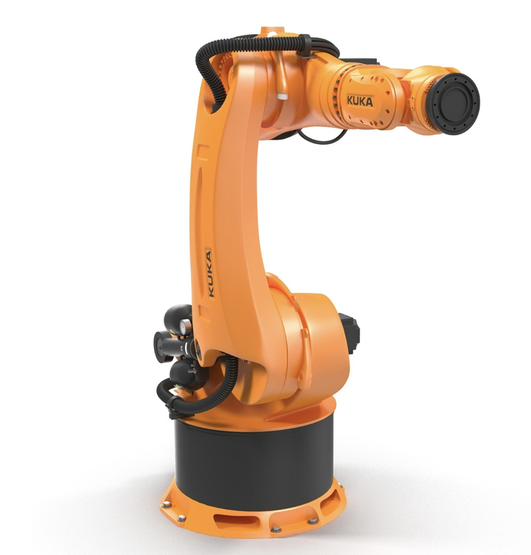 KUKA FORTEC Kr360 6 অক্ষ আর্ম রোবট শিল্প কারখানা গ্র্যাড রোবটে স্ট্যাক করা যেতে পারে