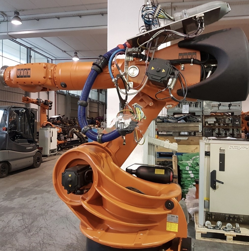 Kuka Kr 500 6 এক্সিস রোবট আর্ম উত্পাদনের জন্য হ্যান্ডেল 500 কেজি বড় ভারী উপাদান