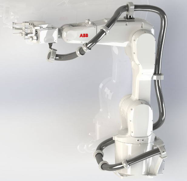 ABB 6640 রোবট ড্রেস প্যাকেজ দীর্ঘতর ওয়েল্ডিং ফিক্সচারের আয়ুষ্কাল এক থেকে ছয় অক্ষের পাইপলাইন