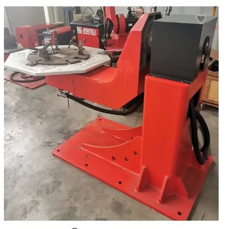 FANUC ডুয়াল অ্যাক্সিস রোবট পজিশনার এল টাইপ আর্ক ওয়েল্ডিং রোবোটিক পজিশনার 300KG 450mm