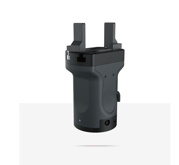 বৈদ্যুতিক গ্রিপার RG75-300 সহযোগী রোবটের জন্য উপযুক্ত। ওজন: 0.75 কেজি/আইপি65